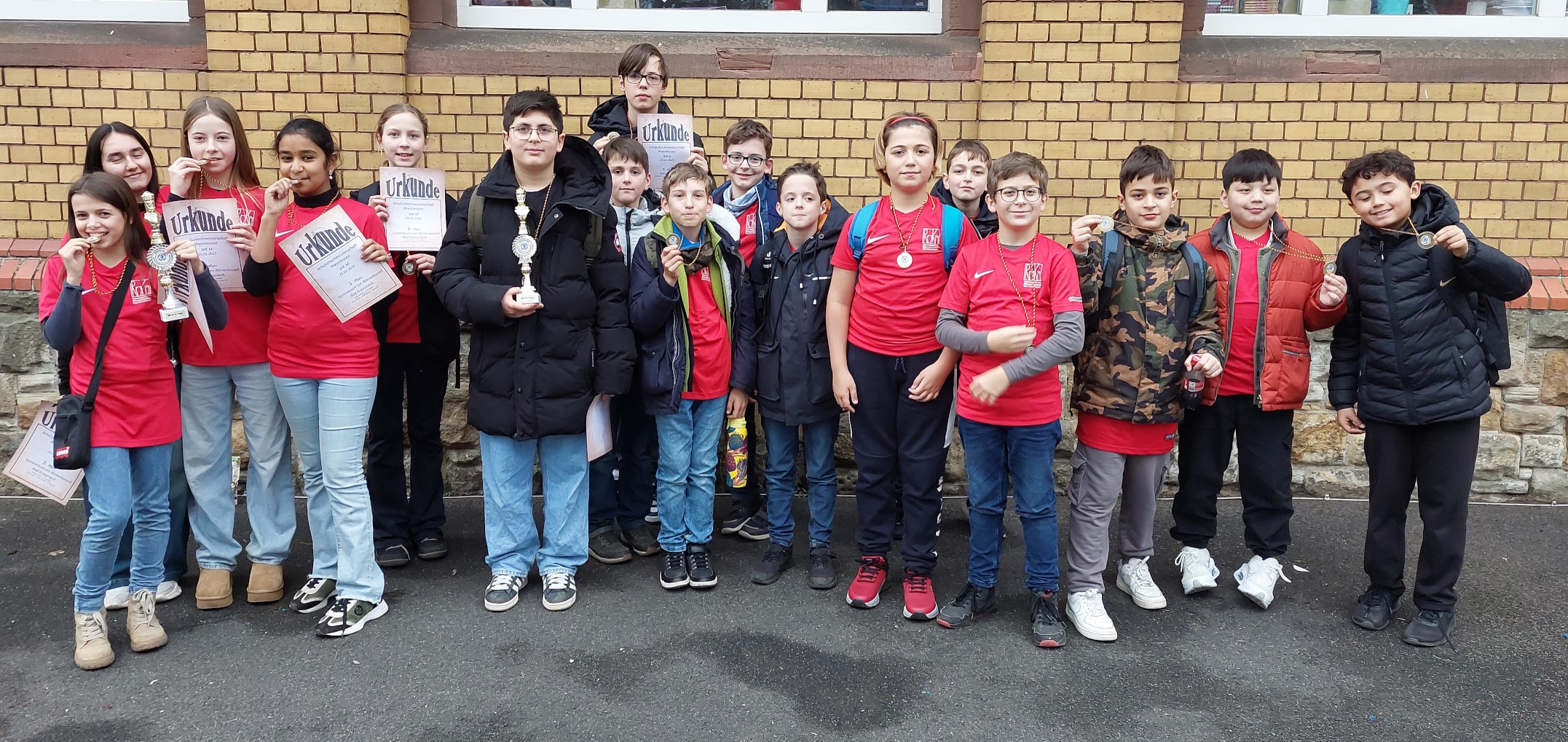 Teilnehmer Schulschach 2025